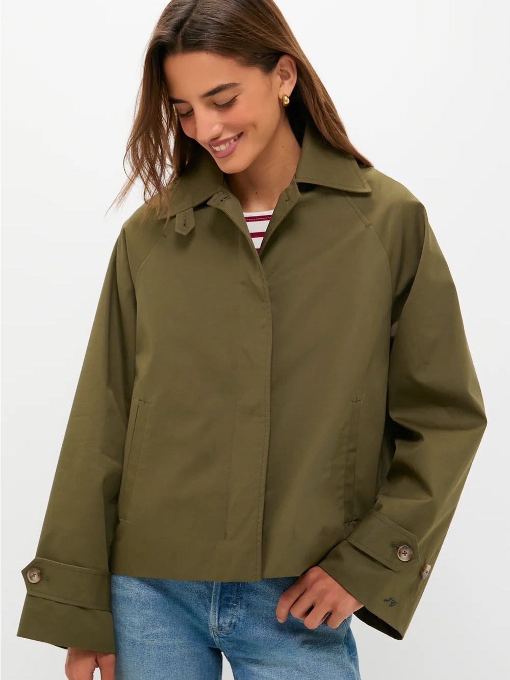TUCKERNUCK Drew Short Trench Coat